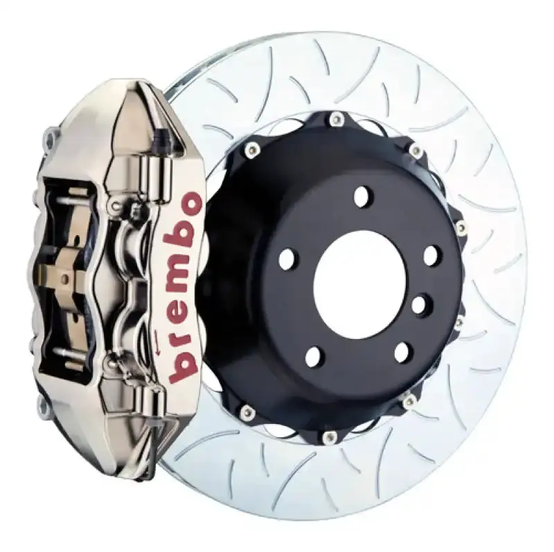 Brembo Rear Two-Piece Slotted Rotors With Billet Calipers For Infiniti G35/G35S Sedan 1