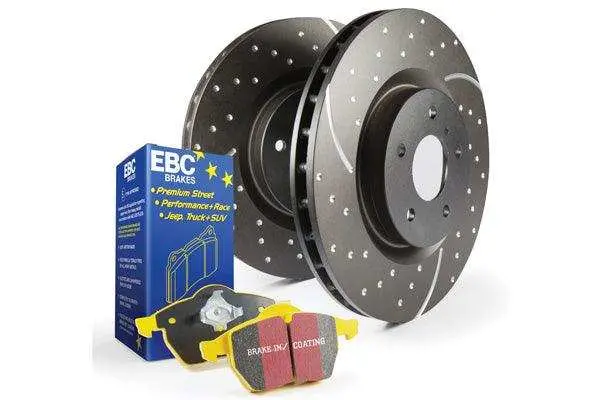 Ebc S5Kf1271 Gd Sport Brake Rotors – Slotted For Enhanced Cooling And Fade Resistance 1