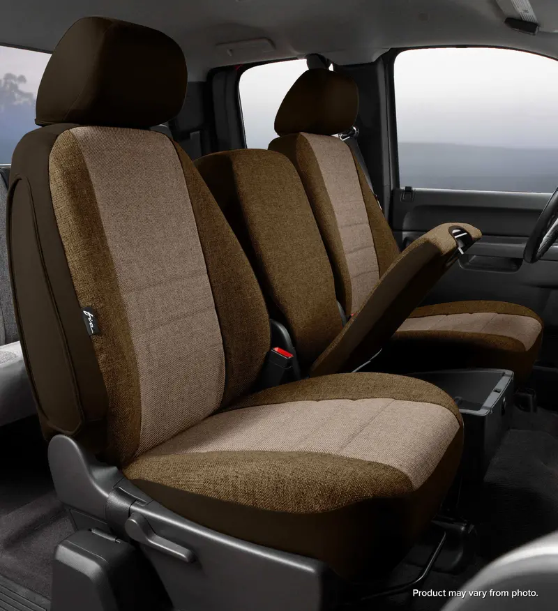Fia Oe39-45 Taupe Custom-Fit Front Seat Covers – Oe30 Series Tweed 1