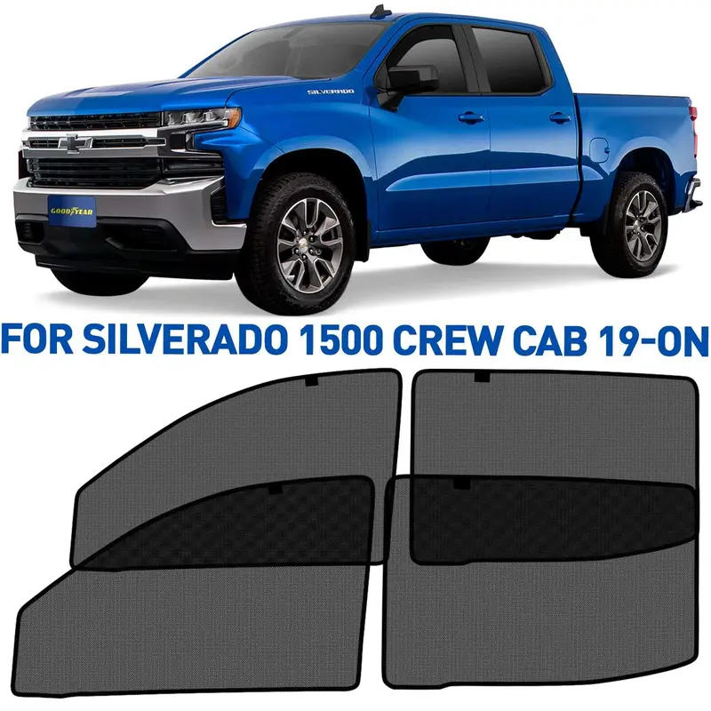 Goodyear Gy004798 Vehicle Window Shades – Uv-Protective Interior Accessories 1