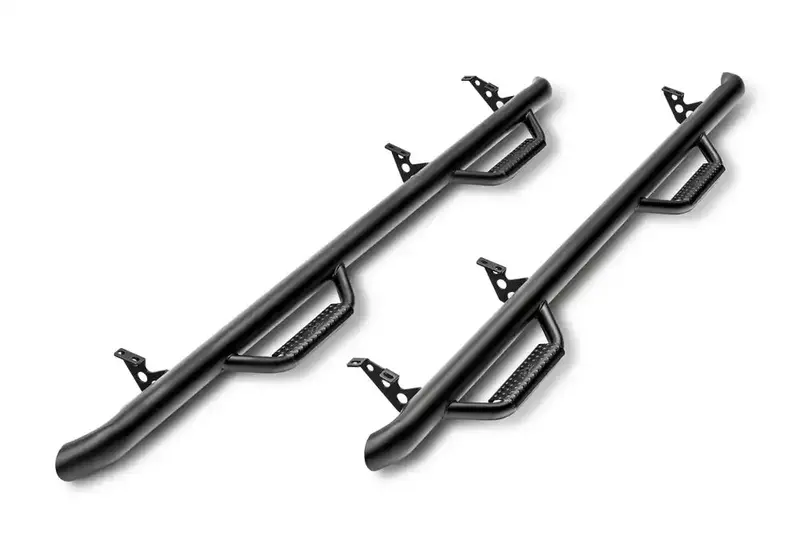 N-Fab C86115Cc-Tx Black Nerf Steps For 1973–1987 Chevy Pickup (Crew Cab, 8' Bed) 1