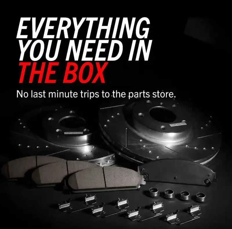 Power Stop K7895 Z23 Evolution Brake Kit – Complete Front Brake Upgrade For Enhanced Stopping Power 1