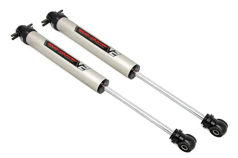 Rough Country V2 Monotube Rear Shock Set – 4.5 To 6 Inch Lift Applications 1