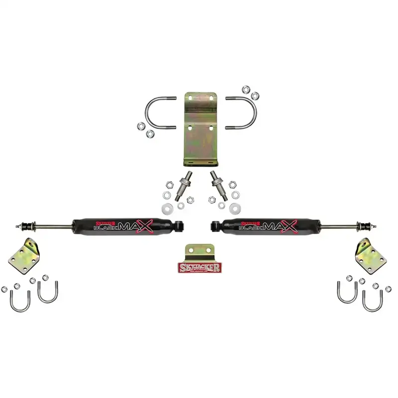 Skyjacker 8203 Dual Stabilizer Kit – Black Finish, No Boots Included 1