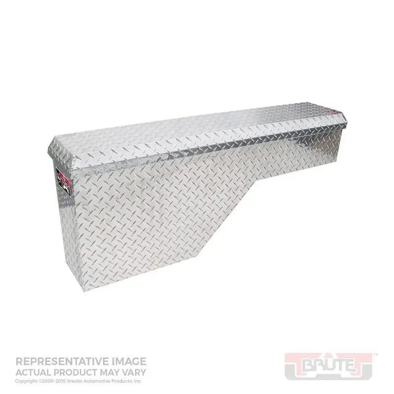Westin Brute Pork Chop Side-Mount Truck Tool Box – Compact Aluminum Storage Solution 1