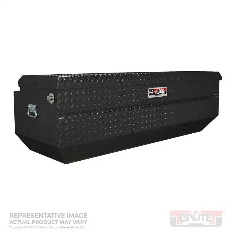 Westin Brute Series Black Aluminum Chest-Style Truck Tool Box – 54" L X 20" W X 19" H 1